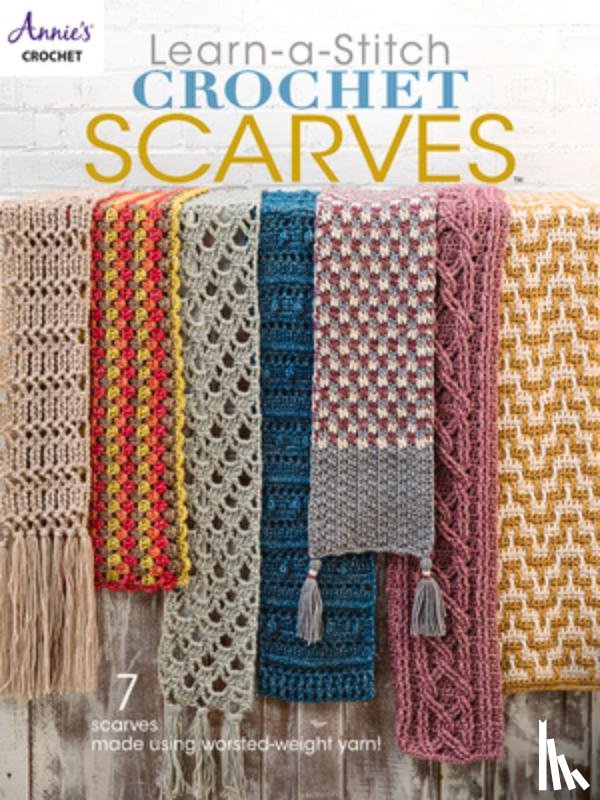 Crochet, Annie's - Learn-a-Stitch Crochet Scarves