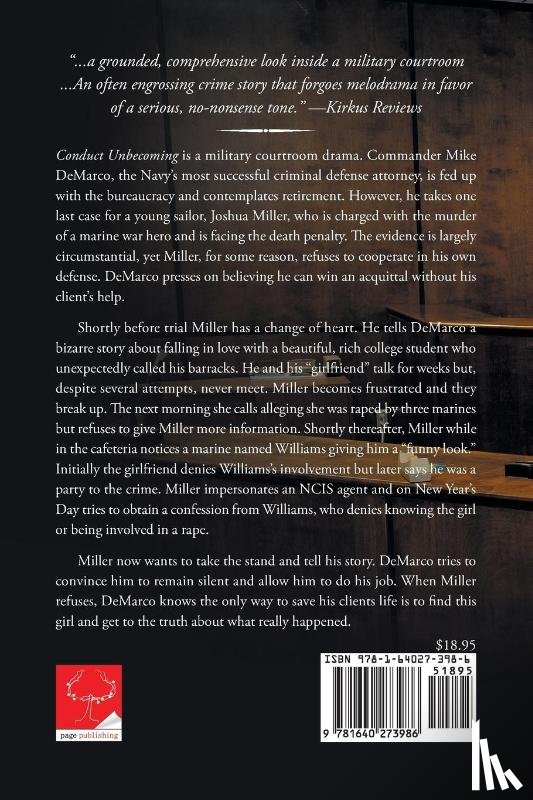 Marcari, Donald W - Conduct Unbecoming