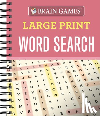 Publications International Ltd - Brain Games - Large Print Word Search