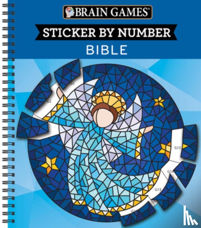 Publications International Ltd, New Seasons, Brain Games - BRAIN GAMES - STICKER BY NUMBE
