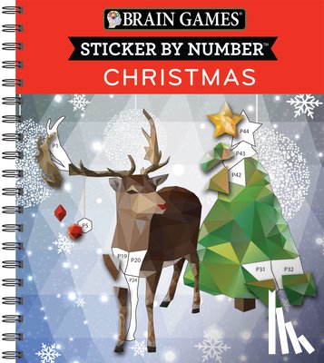 Publications International Ltd, New Seasons, Brain Games - BRAIN GAMES - STICKER BY NUMBE