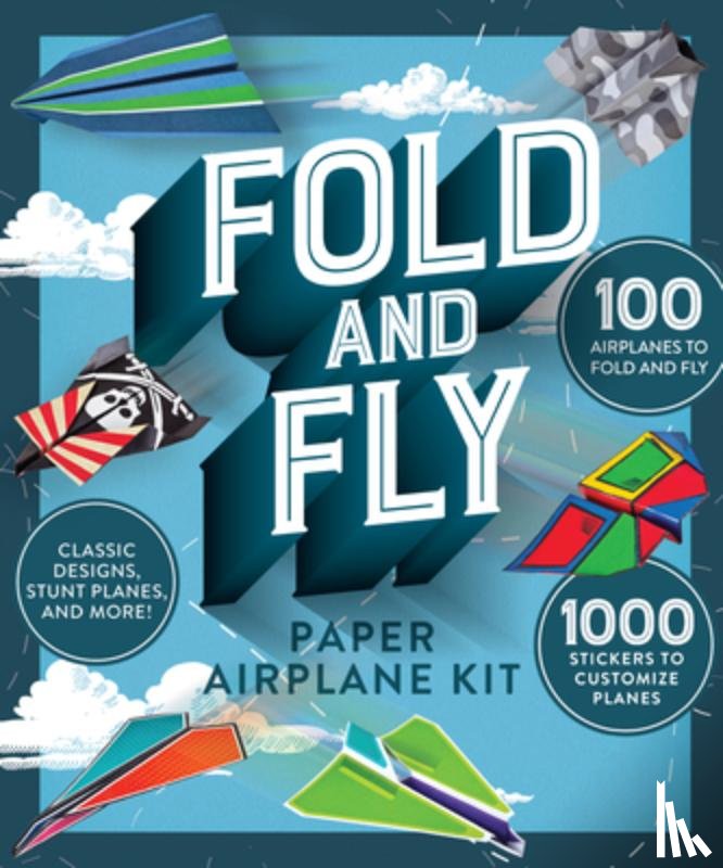Publications International Ltd - Fold and Fly Paper Airplane Kit