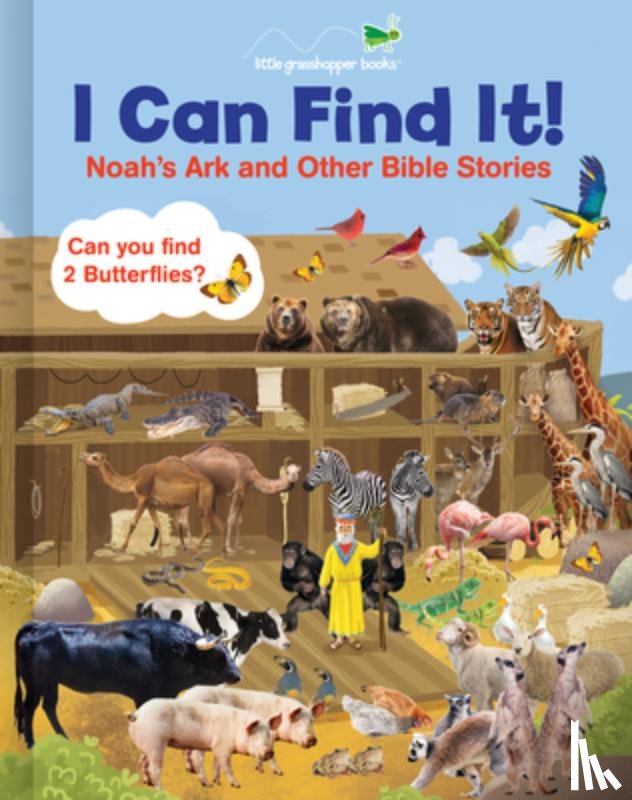 Little Grasshopper Books - I Can Find It! Noah's Ark and Other Bible Stories (Large Padded Board Book)