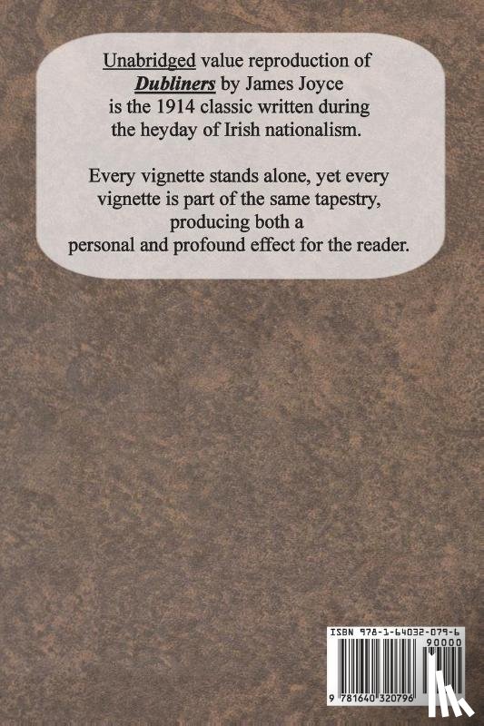 Joyce, James - Dubliners