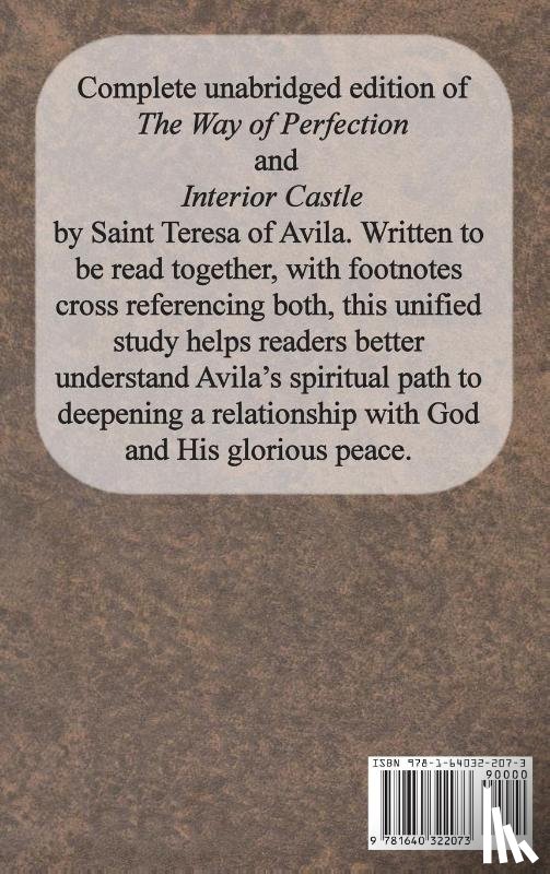 St Teresa of Avila - St. Teresa of Avila Two Book Set - Interior Castle and The Way of Perfection