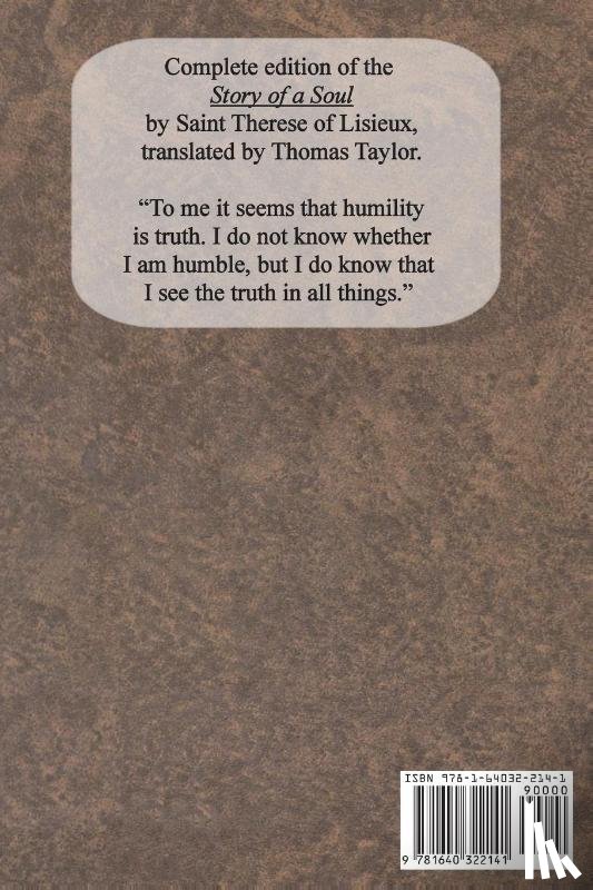 St Therese of Lisieux - Story of a Soul