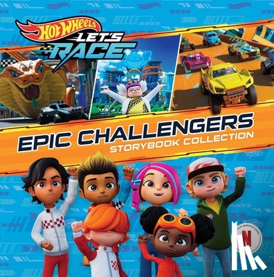 Mattel - Hot Wheels Let's Race: Epic Challengers Storybook Collection