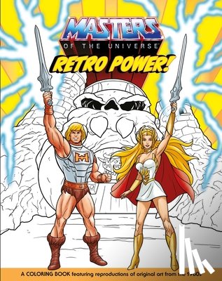 Mattel - Masters of the Universe: Retro Power! Coloring Book
