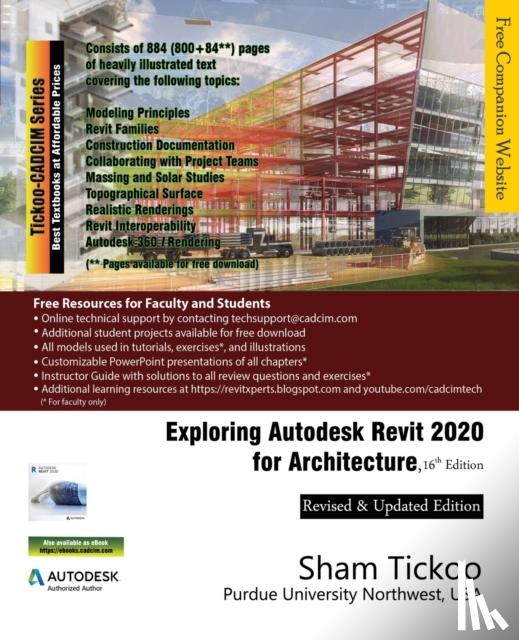 Tickoo, Prof Sham - Exploring Autodesk Revit 2020 for Architecture, 16th Edition