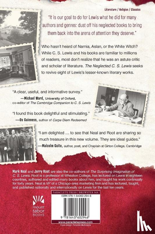 Neal, Mark, Root, Jerry - The Neglected C.S. Lewis