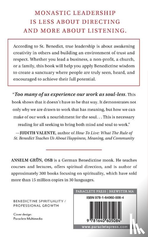 Anselm Grun - Lead Like a Monk