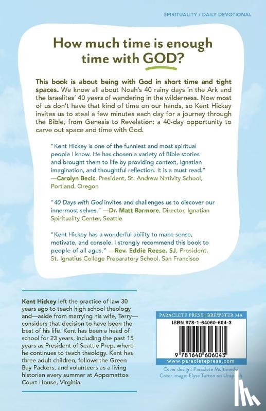 Hickey, Kent - 40 Days with God