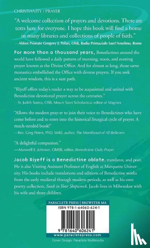 Riyeff, Jacob - The Saint Benedict Prayer Book