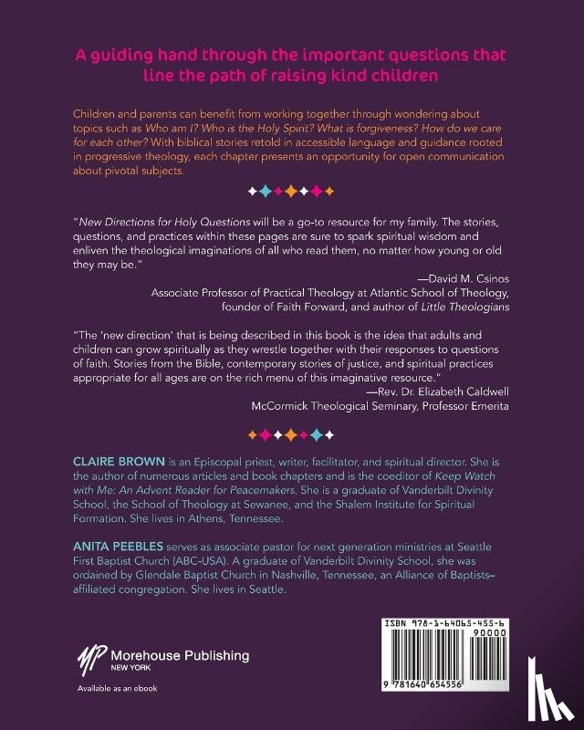 Brown, Claire, Anita Peebles - New Directions for Holy Questions