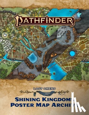 Staff, Paizo - Pathfinder Lost Omens Shining Kingdoms Poster Map Archive