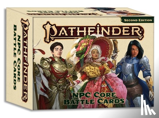 Staff, Paizo - Pathfinder NPC Core Battle Cards (P2)