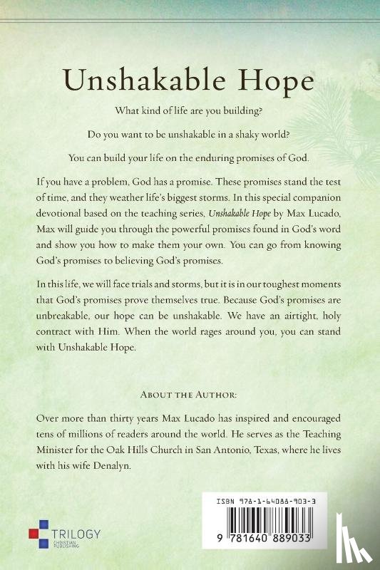 Lucado, Max - Unshakable Hope