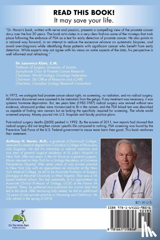 Horan, Anthony H - The Rise and Fall of the Prostate Cancer Scam