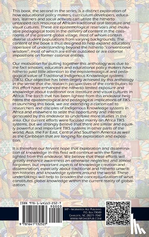  - African Traditional Oral Literature and Visual Cultures as Pedagogical Tools in Diverse Classroom Contexts