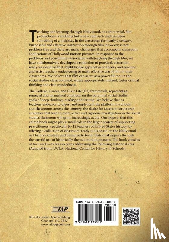  - Hollywood or History? An Inquiry-Based Strategy for Using Film to Teach United States History