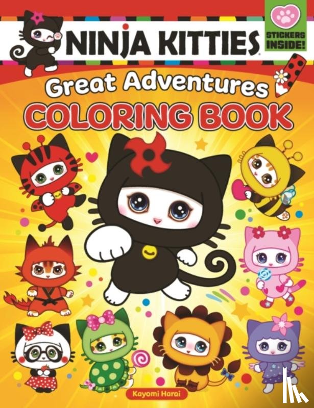 Harai, Kayomi - Ninja Kitties Great Adventures Coloring Book
