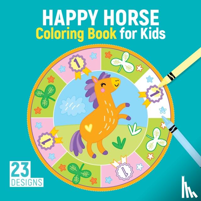 Editions, Clorophyl - Happy Horse Coloring Book for Kids