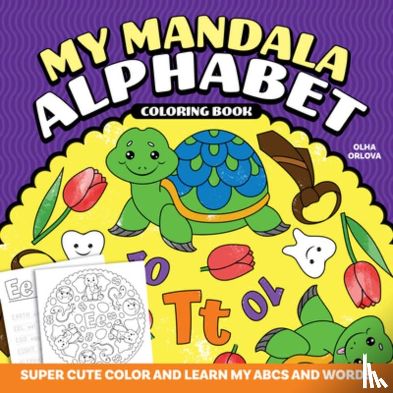 Orlova, Olha - My Mandala Alphabet Coloring Book