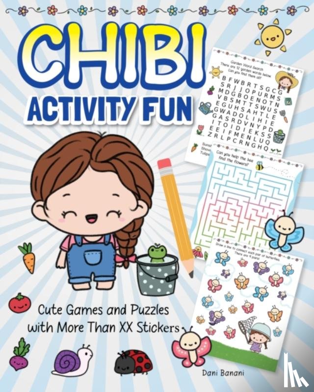 Banani, Dani - Chibi Fun Activity & Sticker Book