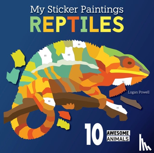 Powell, Logan - My Sticker Paintings: Reptiles