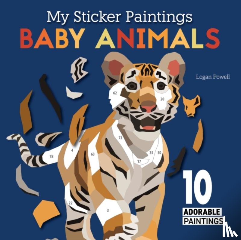 Powell, Logan - My Sticker Paintings: Baby Animals