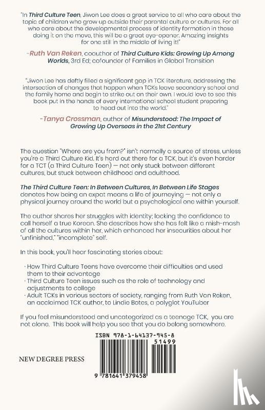 Lee, Jiwon - The Third Culture Teen