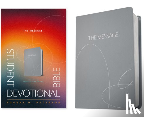 Peterson, Eugene H. - Message Student Devotional Bible Stone Gray, The
