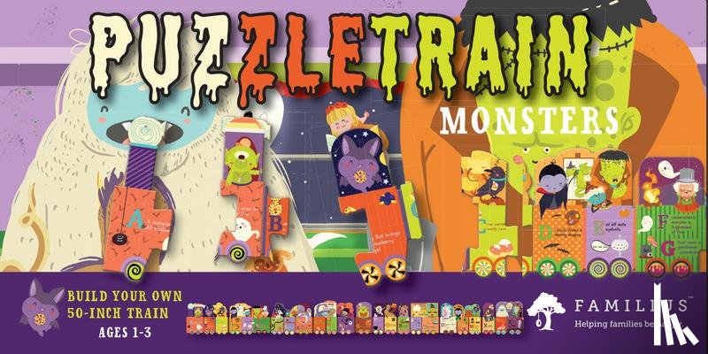 Covelli, Susanna - PuzzleTrain: Monsters 26-Piece Puzzle