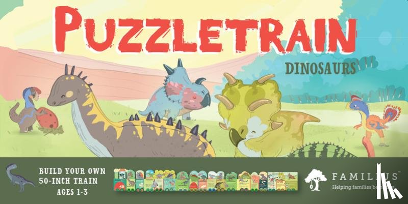 Robbins, Christopher - PuzzleTrain: Dinosaurs 26-Piece Puzzle