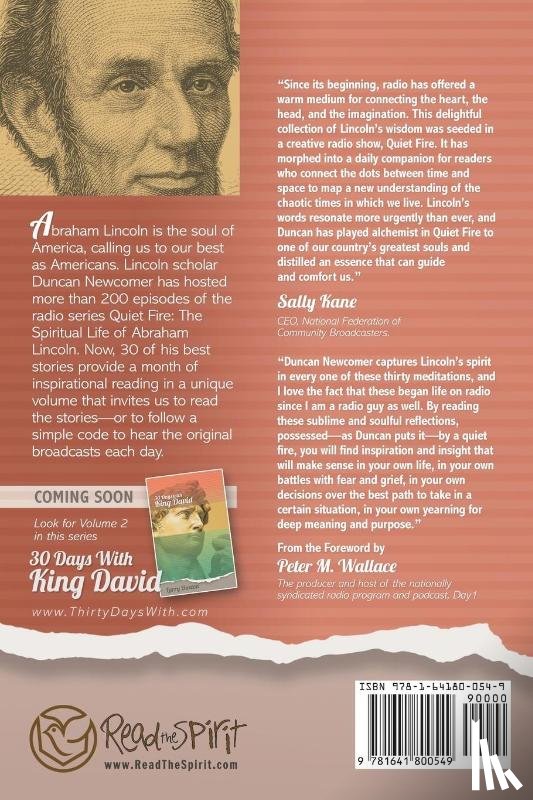 Newcomer, Duncan - Thirty Days With Abraham Lincoln