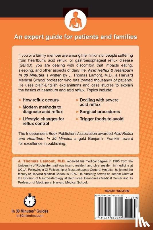 Lamont, M D J Thomas - Acid Reflux & Heartburn In 30 Minutes