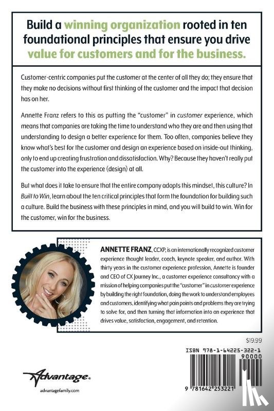 Annette Franz - Built to Win