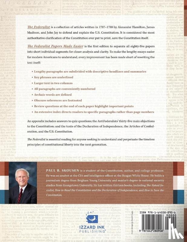Skousen, Paul B. - The Federalist Papers Made Easier