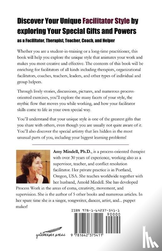 Mindell, Amy - Your Unique Facilitator Style