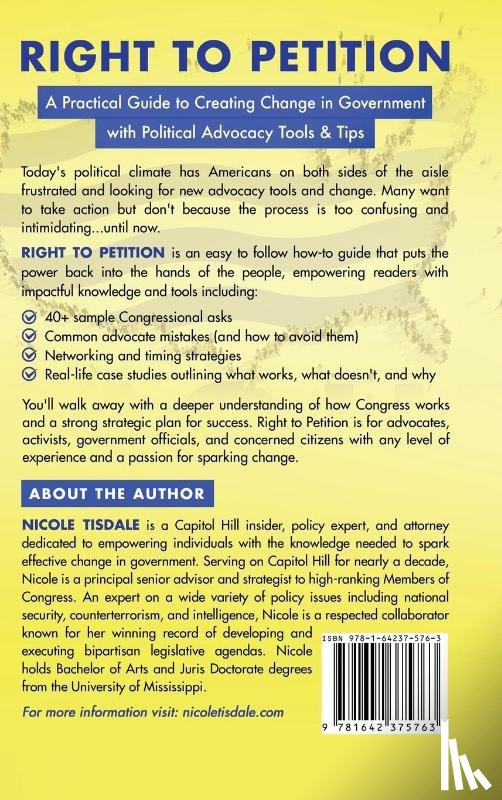 Tisdale, Nicole - Right to Petition