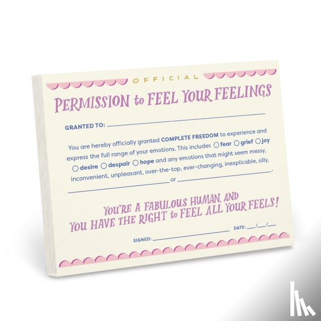 Em & Friends - Em & Friends Permission to Feel Your Feelings Notepad