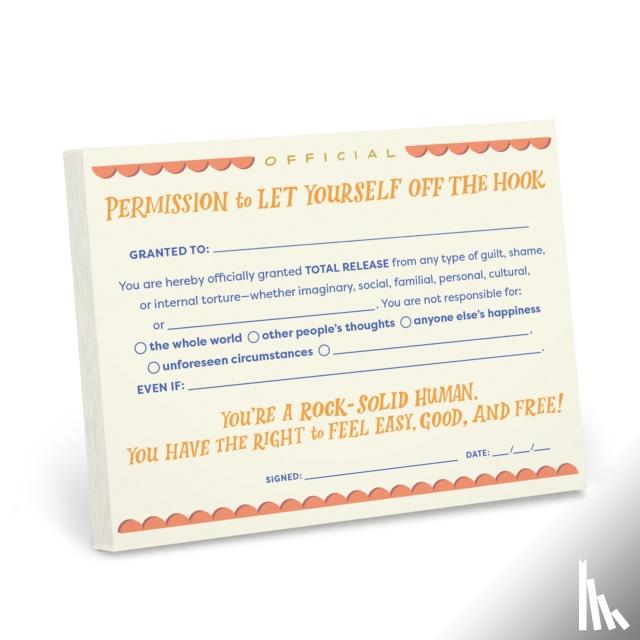 Em & Friends - Em & Friends Permission to Let Yourself Off the Hook Notepad