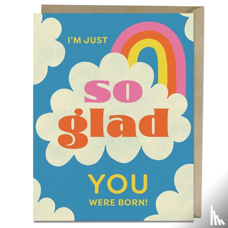 Em & Friends - 6-Pack Em & Friends So Glad Birthday Greeting Cards