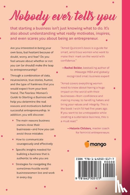 Quiriconi, Amee - The Fearless Woman's Guide to Starting a Business