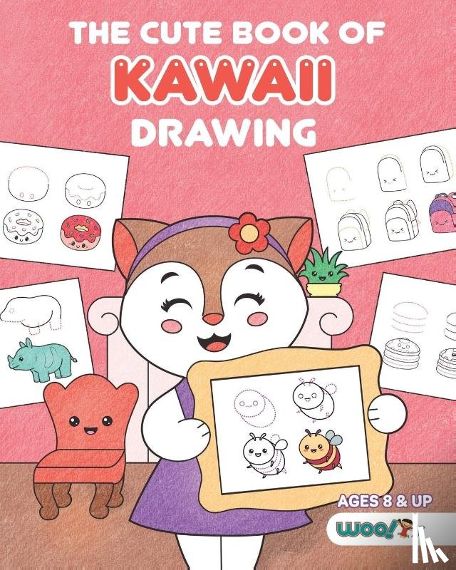 Woo! Jr. Kids Activities - The Cute Book of Kawaii Drawing