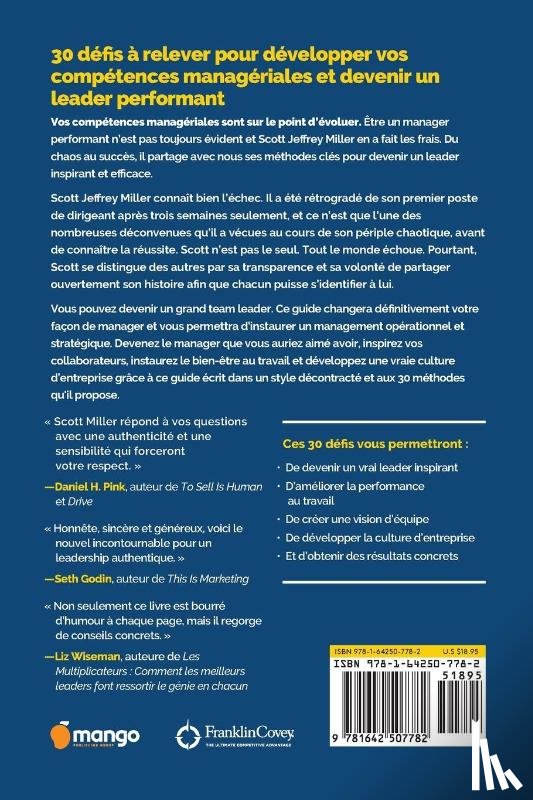 Miller, Scott Jeffrey - Management: du chaos au succes