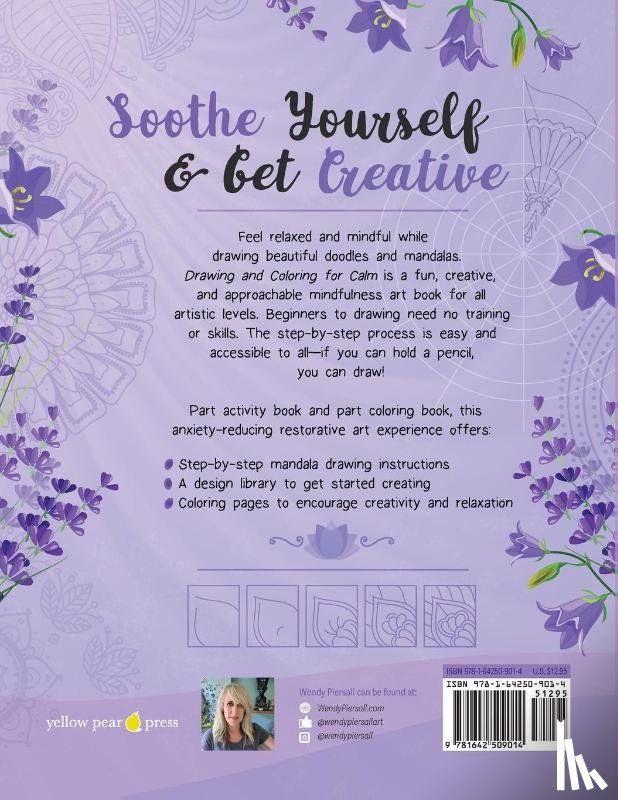 Piersall, Wendy - Drawing and Coloring for Calm
