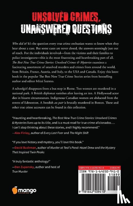 Szereto, Mitzi - The Best New True Crime Stories: Unsolved Crimes & Mysteries