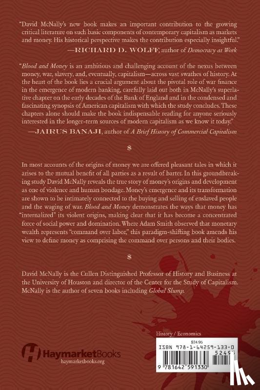 McNally, David - Blood and Money