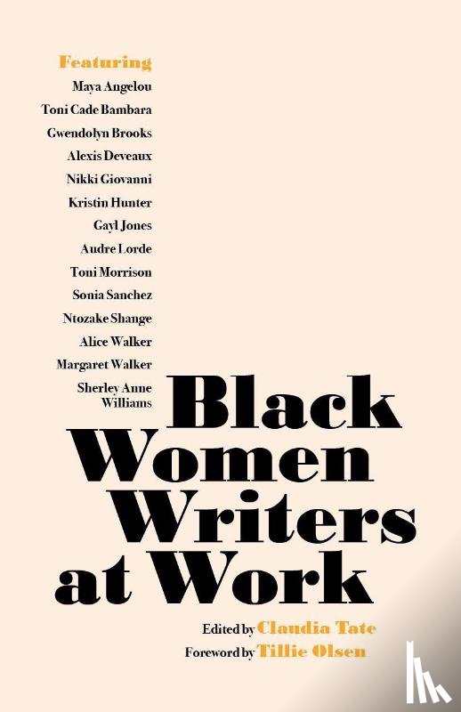  - Black Women Writers at Work